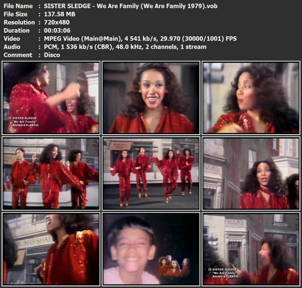 SISTER SLEDGE - We Are Family