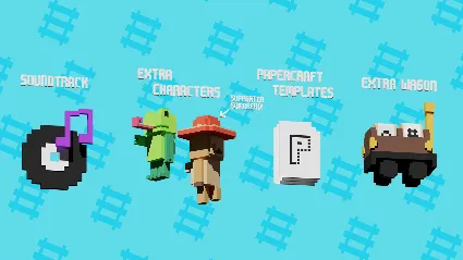 ⭐ Unrailed! Supporter Pack DLC Steam КЛЮЧ 🔑 GLOBAL (NO T