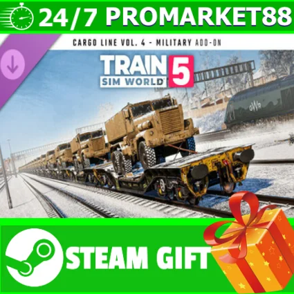 ⭐ ️ Train Sim World® 5: Cargo Line Vol. 4 - Military