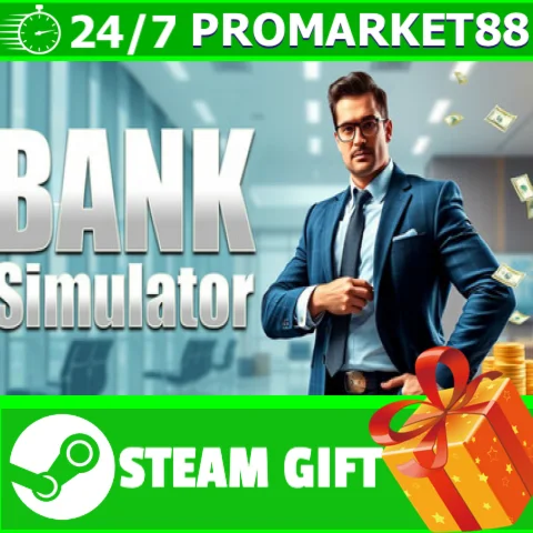 ⭐️ВСЕ СТРАНЫ+РОССИЯ⭐️ Bank Simulator STEAM GIFT