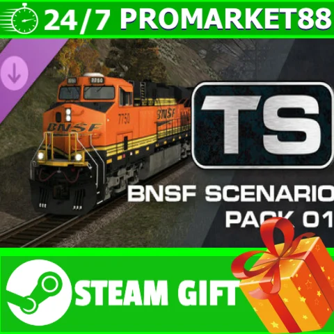 ⭐️ TS Marketplace: BNSF Scenario Pack 01 STEAM GIFT