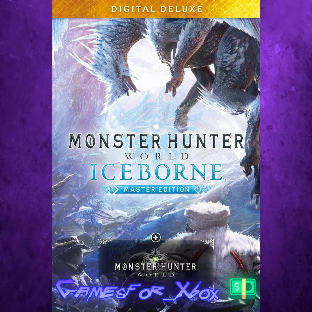 ️Monster Hunter World Iceborne Master Edition Dig XBOX