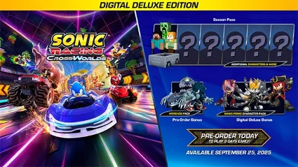 Sonic Racing: CrossWorlds - Digital Deluxe (Все DLC)
