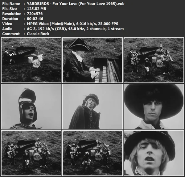 YARDBIRDS - For Your Love