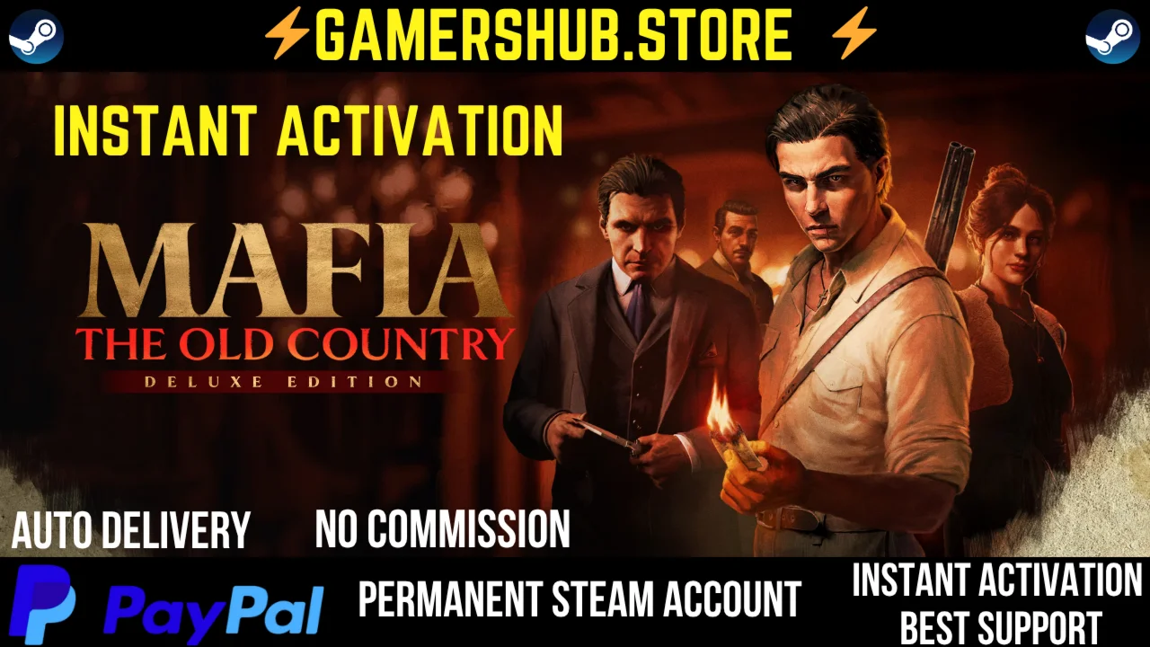 Mafia The Old Country Deluxe STEAM NO QUEUE INSTANT