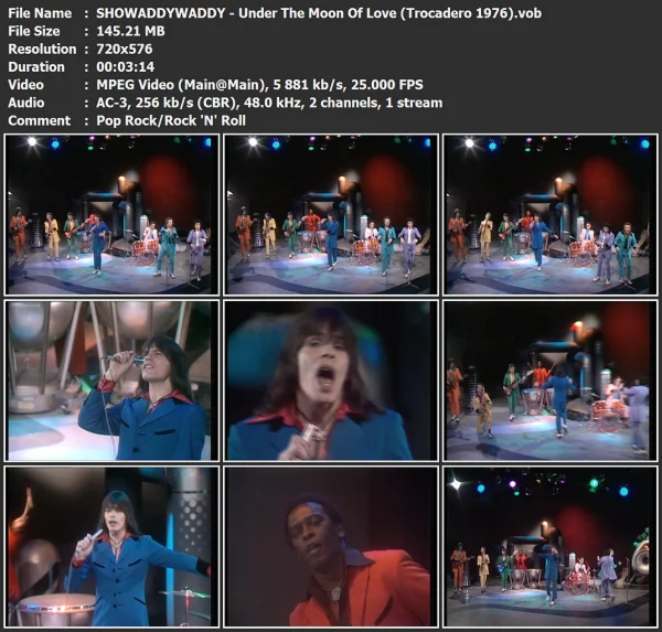 SHOWADDYWADDY - Under The Moon Of Love