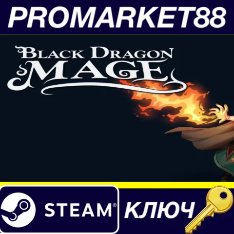 ⭐ Black Dragon Mage Steam КЛЮЧ  GLOBAL (NO TR)