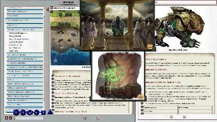 ⭐ ️ Fantasy Grounds - Pathfinder 2 RPG - Dark Archive