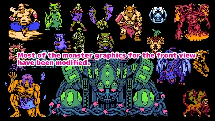 ⭐ ️ RPG Maker MZ - 8bit Retro Graphic Materials All-in-O