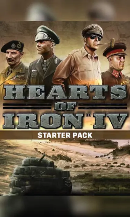 Hearts of Iron IV: Starter Pack [Steam] Без Guard