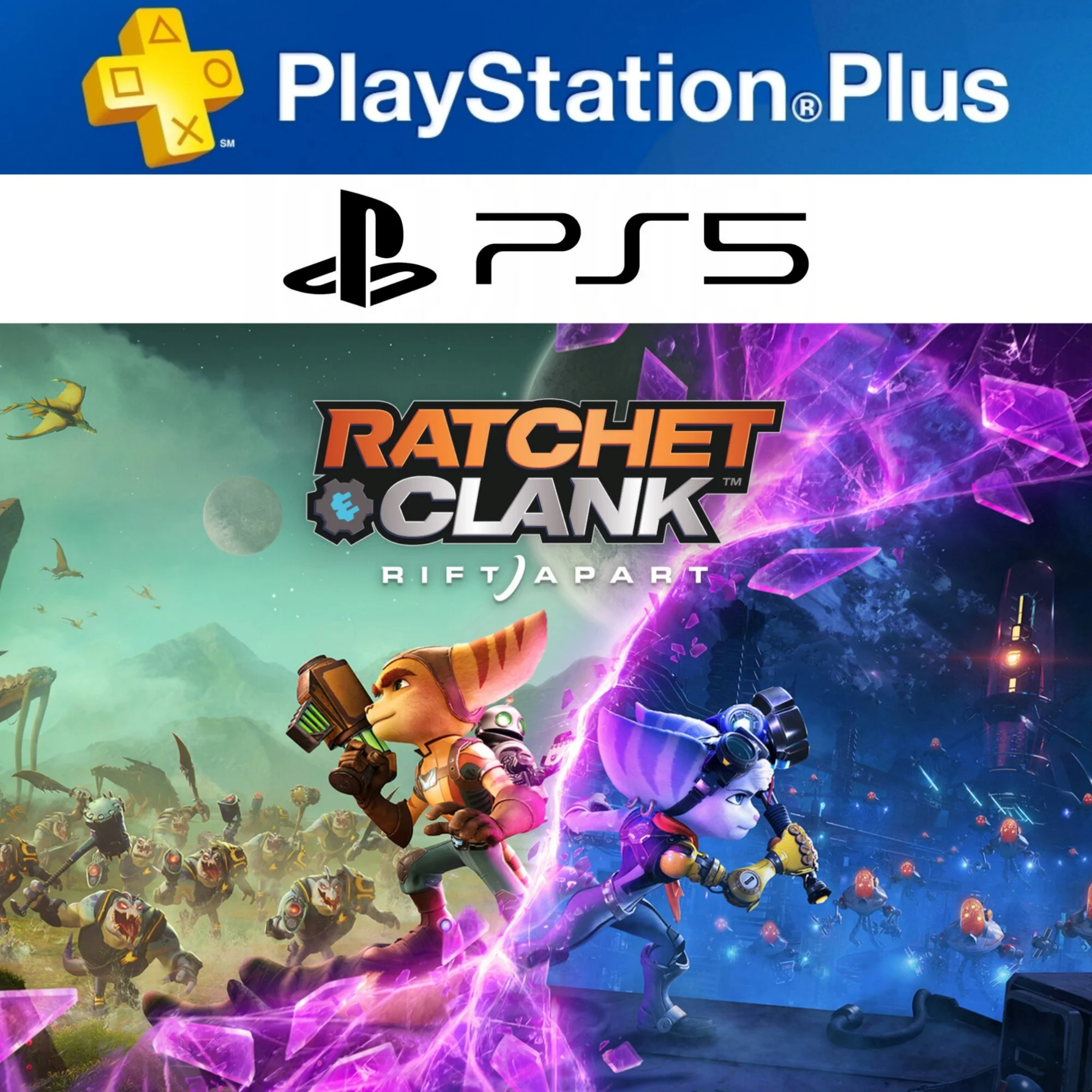 RATCHET & CLANK RIFT APART PS5 П2 Аренда на 7 дней PS+