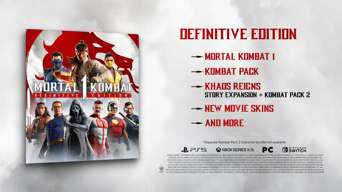 🟢🔥MORTAL KOMBAT 1: DEFINITIVE EDITION XBOX KEY