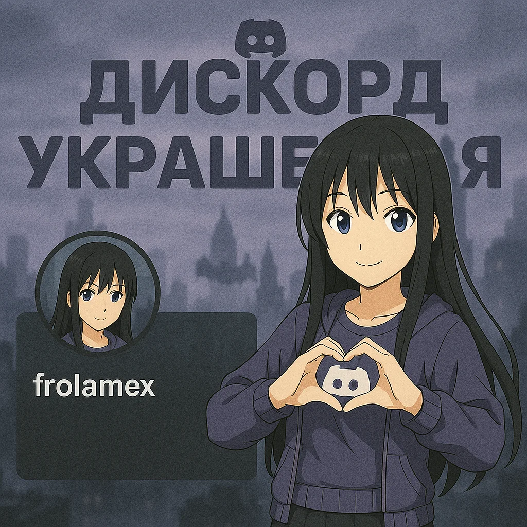 DISCORD УКРАШЕНИЯ АВАТАРА И ПРОФИЛЯ