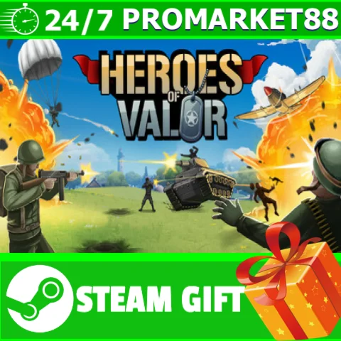 ⭐️ВСЕ СТРАНЫ+РОССИЯ⭐️ Heroes of Valor STEAM GIFT