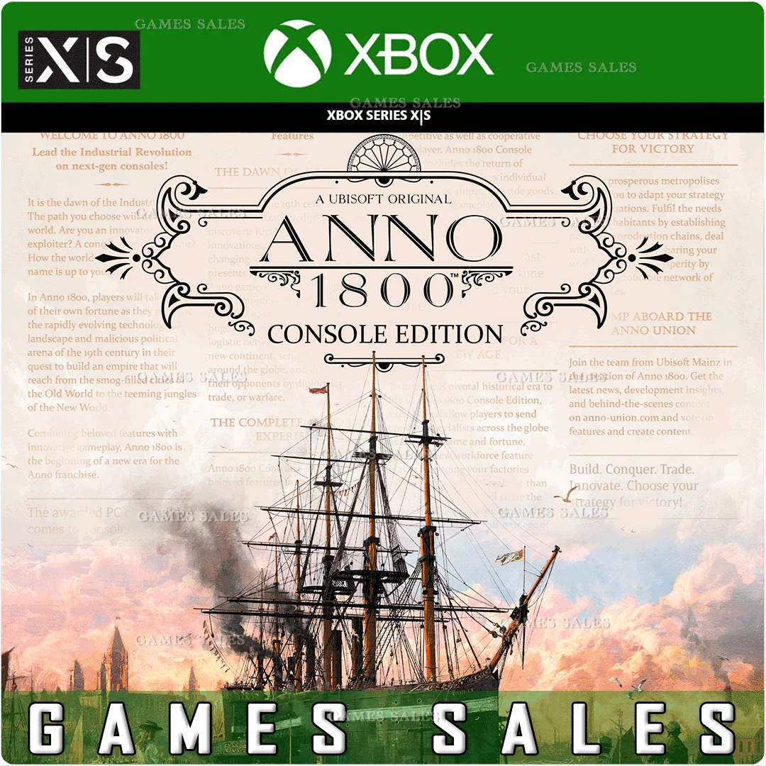 ✅❤️ANNO 1800 CONSOLE EDITION STANDARD❤️XBOX🔑КЛЮЧ✅