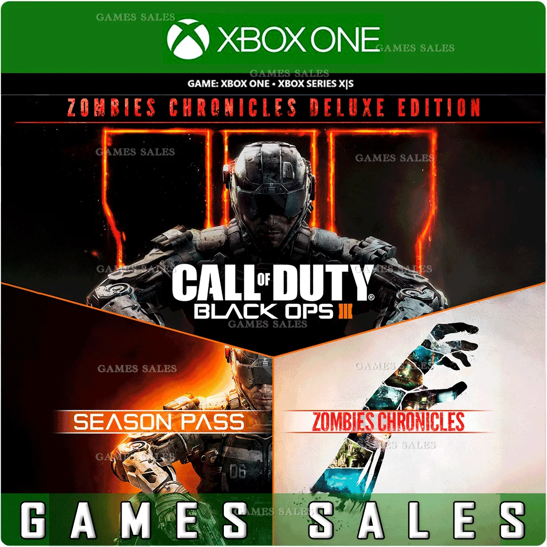✅CALL OF DUTY: BLACK OPS III ZOMBIES DELUXE✅XBOX🔑КЛЮЧ