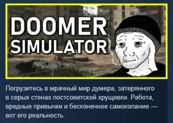 DOOMER SIMULATOR АВТОДОСТАВКА STEAM РОССИЯ