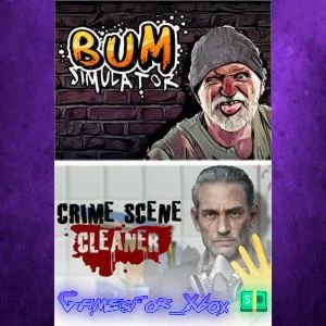 ️Bum Simulator & Crime Scene Cleaner XBOX