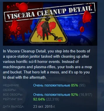 Viscera Cleanup Detail АВТОДОСТАВКА STEAM РОССИЯ