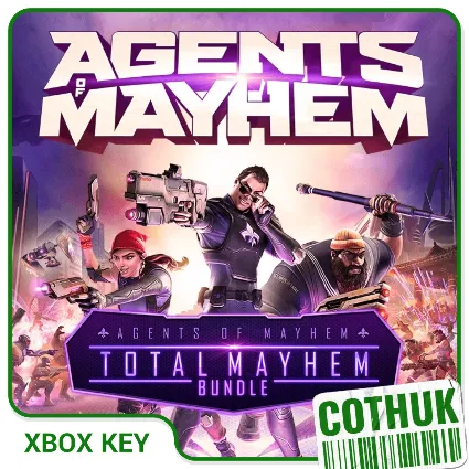 AGENTS OF MAYHEM - TOTAL MAYHEM BUNDLE XBOX КЛЮЧ