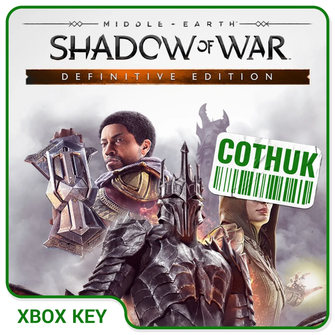 MIDDLE-EARTH SHADOW OF WAR DEFINITIVE EDITION XBOX КЛЮЧ
