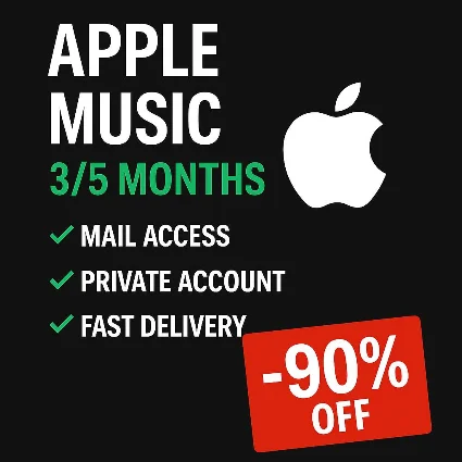 Apple Music 🇺🇸 – Инд. | 1/3M | Глобально ✅ 🌍 PRO USA