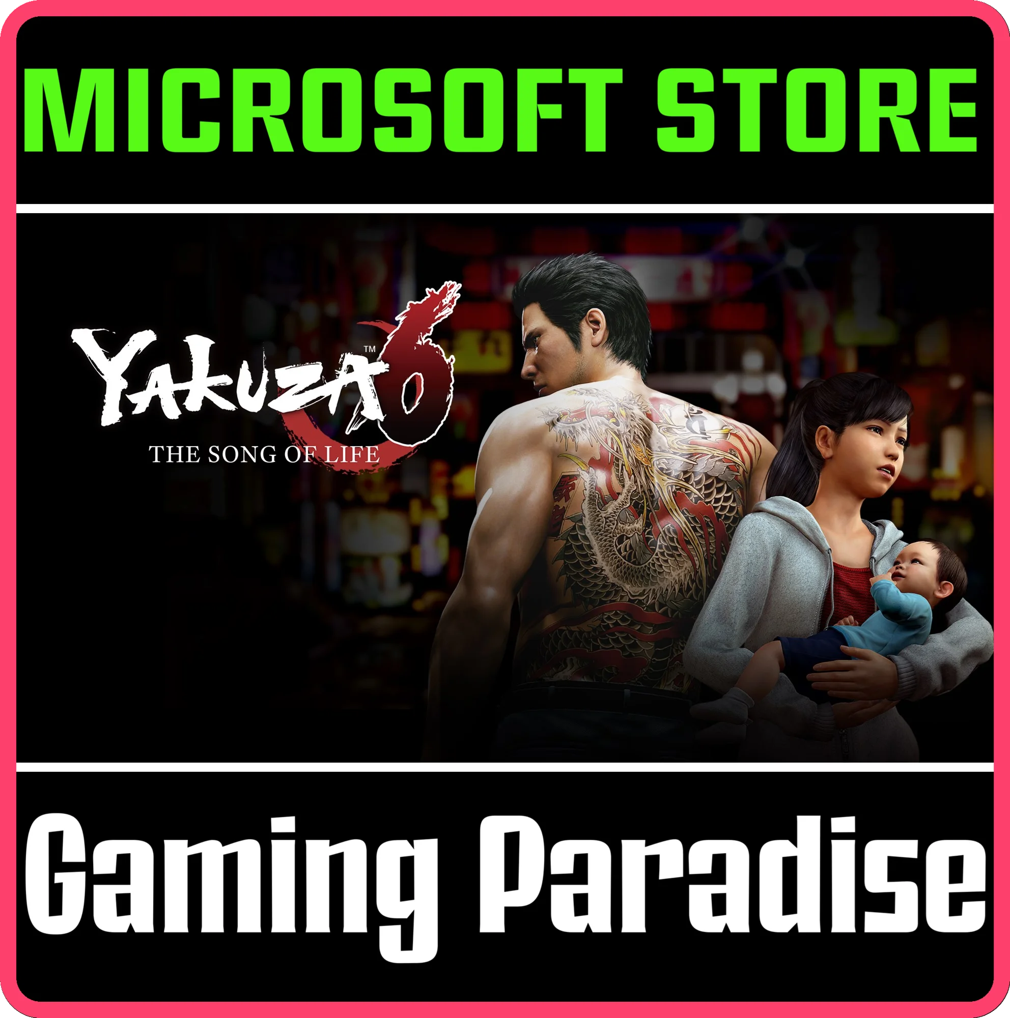 YAKUZA 6: THE SONG OF LIFE ДЛЯ WINDOWS 10 PC (WIN) КЛЮЧ