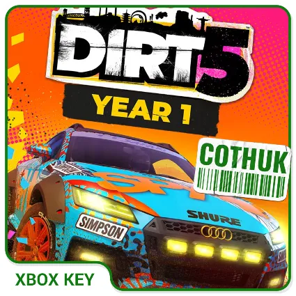 DIRT 5 YEAR ONE EDITION XBOX X|S ONE SERIES КЛЮЧ