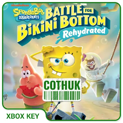 SPONGEBOB SQUAREPANTS BATTLE BIKINI BOTTOM XBOX КЛЮЧ