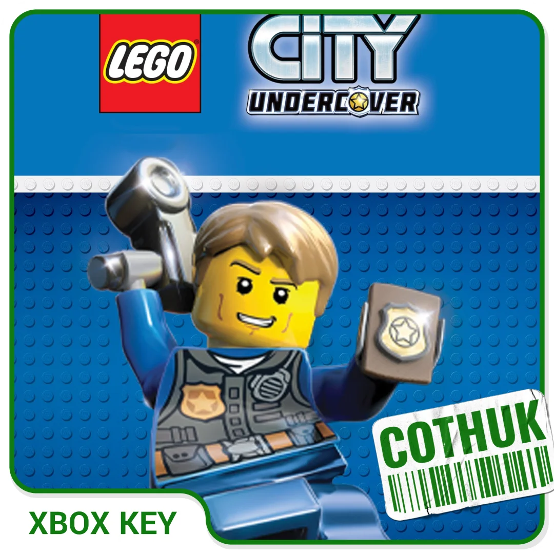 LEGO CITY UNDERCOVER XBOX X|S ONE SERIES КЛЮЧ