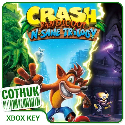 CRASH BANDICOOT N. SANE TRILOGY XBOX X|S ONE КЛЮЧ