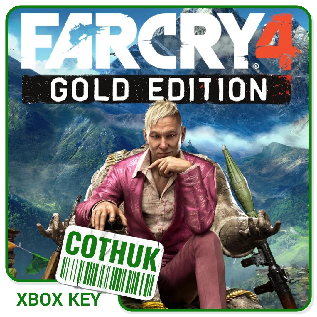 FAR CRY 4 GOLD EDITION XBOX X|S ONE SERIES КЛЮЧ