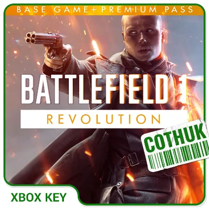 BATTLEFIELD 1 REVOLUTION XBOX X|S ONE SERIES КЛЮЧ