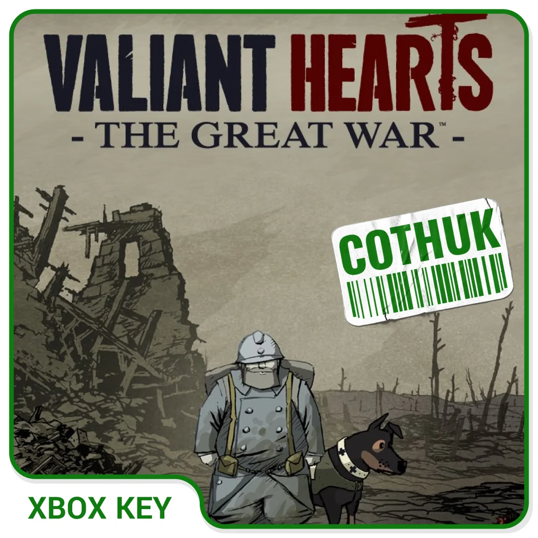 VALIANT HEARTS: THE GREAT WAR XBOX X|S ONE КЛЮЧ