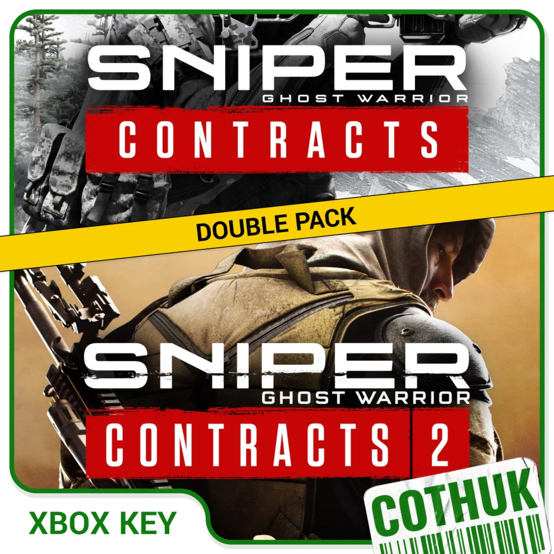 SNIPER GHOST WARRIOR CONTRACTS 1 | 2 DOUBLE PACK XBOX X