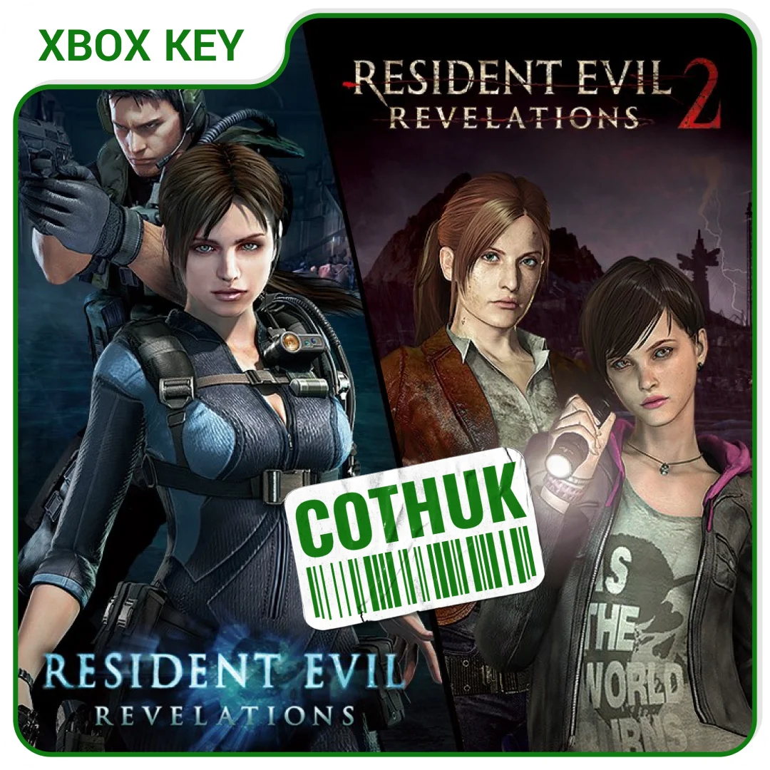 RESIDENT EVIL REVELATIONS 1 & 2 BUNDLE XBOX КЛЮЧ
