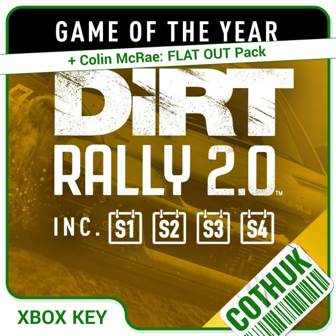 DIRT RALLY 2.0 - GAME OF THE YEAR EDITION XBOX КЛЮЧ