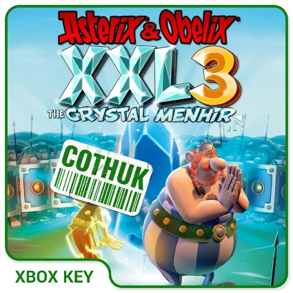 ASTERIX  OBELIX XXL3: THE CRYSTAL MENHIR XBOX КЛЮЧ