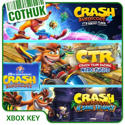 CRASH BANDICOOT - CRASHIVERSARY BUNDLE XBOX КЛЮЧ