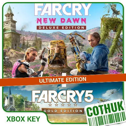✅ FAR CRY 5 GOLD EDITION+FAR CRY NEW DAWN DELUXE XBOX 🔑