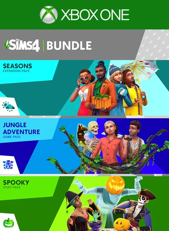 THE SIMS™ 4 BUNDLE - SEASONS, JUNGLE ADVENTURE, SPOOKY