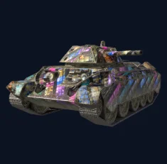 World of Tanks Blitz - Танк T-34S и Камуфляж