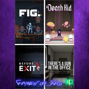 ️Death Kid + Before Exit  Supermarket + fig. + Th XBOX