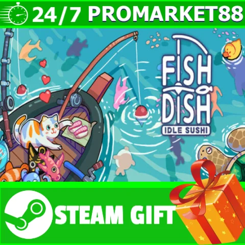 ⭐️ВСЕ СТРАНЫ+РОССИЯ⭐️ Fish to Dish: Idle Sushi STEAM