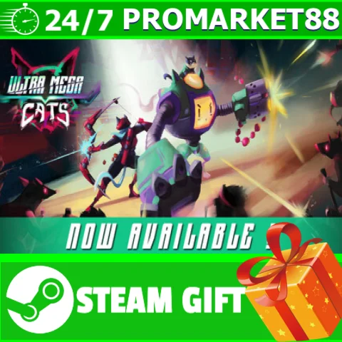 ⭐️ВСЕ СТРАНЫ+РОССИЯ⭐️ Ultra Mega Cats STEAM GIFT