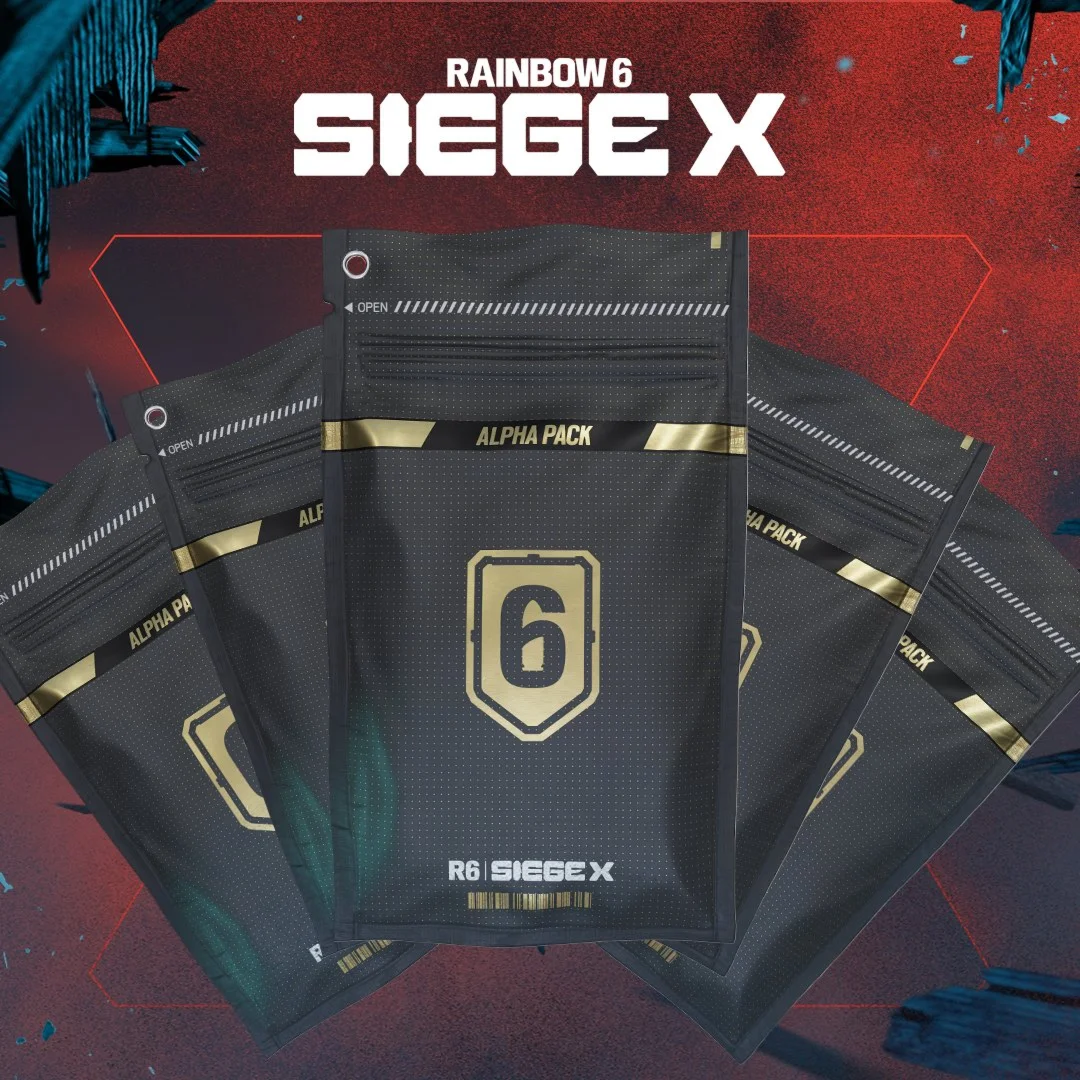 Rainbow Six SIEGE X: 5 штук Alpha Pack (Ubisoft)
