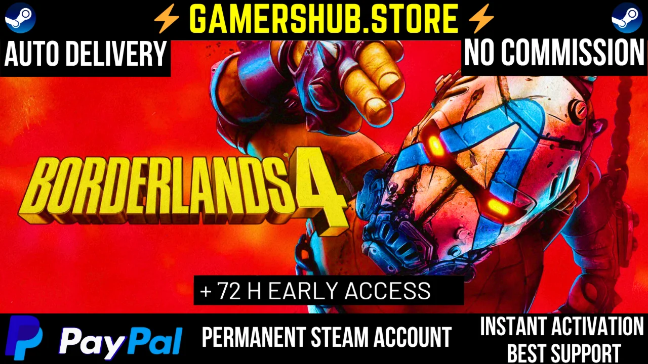 Borderlands 4 Super Deluxe Edition STEAM + PAYPAL