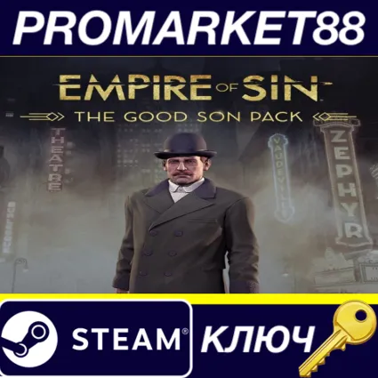 ⭐ Empire of Sin - The Good Son Pack DLC Steam КЛЮЧ