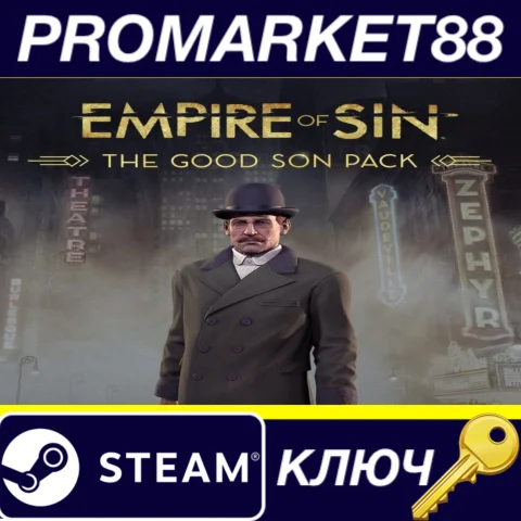 ⭐ Empire of Sin - The Good Son Pack DLC Steam КЛЮЧ