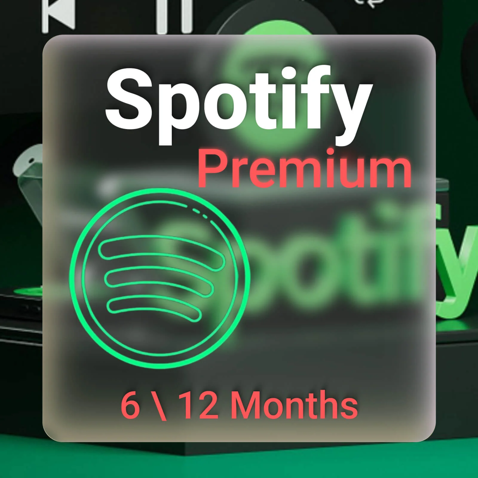 SPOTIFY PREMIUM 6/12 МЕСЯЦЕВ РАБОТАЕТ В РФ